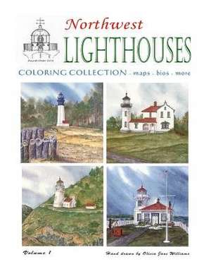 Northwest Lighthouse Coloring Collection de MS Olivia Jane Williams