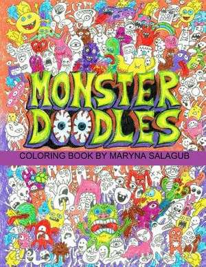 Doodle Monsters Coloring Book de Maryna Salagub