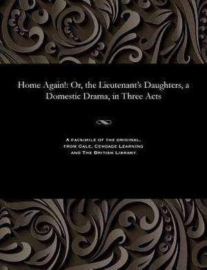 Home Again! de Edward Fitzball