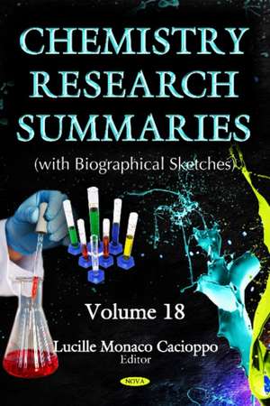 Chemistry Research Summaries