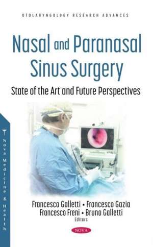 Nasal and Paranasal Sinus Surgery