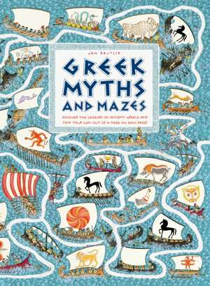 Greek Myths and Mazes de Jan Bajtlik