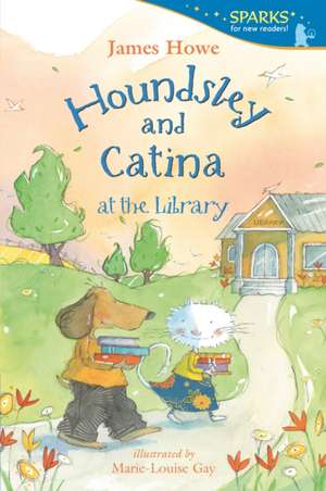 Houndsley and Catina at the Library de James Howe