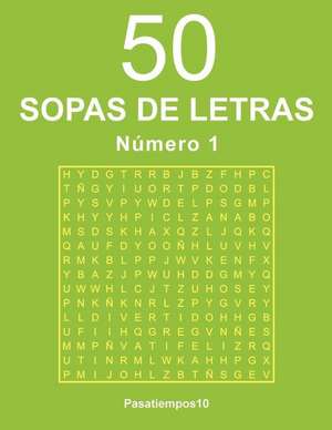 50 Sopas de Letras - N. 1 de Pasatiempos10