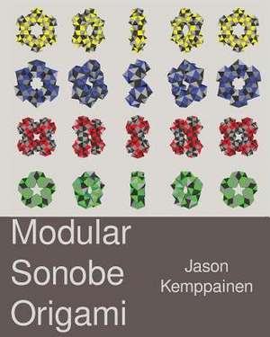 Modular Sonobe Origami de Kemppainen, Jason