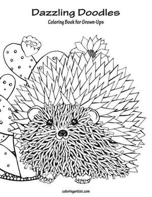 Dazzling Doodles Coloring Book for Grown-Ups 1 de Nick Snels