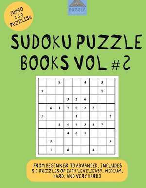 Sudoku Puzzle Books Vol #2 de Puzzle Pyramid