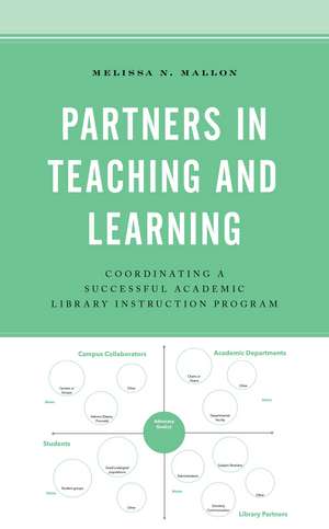 Partners in Teaching and Learning: Coordinating a Successful Academic Library Instruction Program de Melissa N. Mallon
