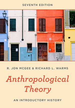 ANTHROPOLOGICAL THEORY AN INTCB de Richard L. Warms