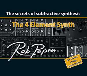 4 ELEMENT SYNTH THE SECRETS OCB de Rob Papen