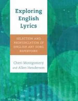 Exploring English Lyrics de Cheri Montgomery