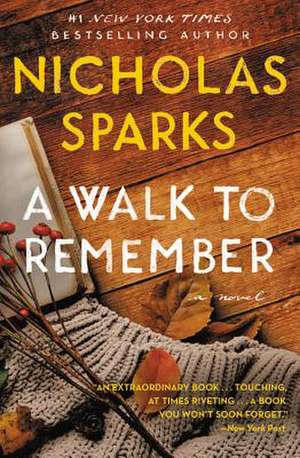 A Walk to Remember de Nicholas Sparks