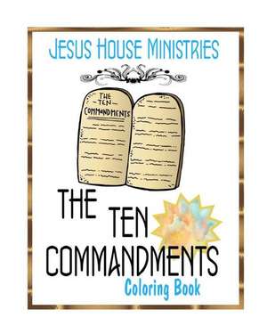 Ten Commandments Adult Coloring Book de Kim Holmes