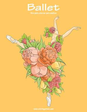 Ballet Libro Para Colorear Para Adultos 1 de Nick Snels