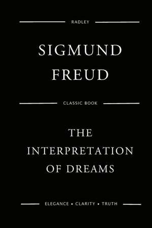 The Interpretation of Dreams de Dr Sigmund Freud