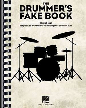 The Drummer's Fake Book: Easy-To-Use Drum Charts with Kit Legends and Lyric Cues de Hal Leonard Corp