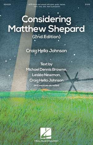 Considering Matthew Shepard de Craig Hella Johnson