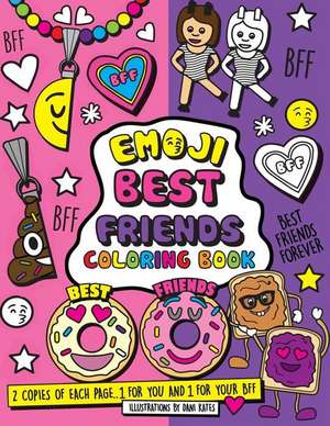 Emoji Best Friends Coloring Book de Dani Kates