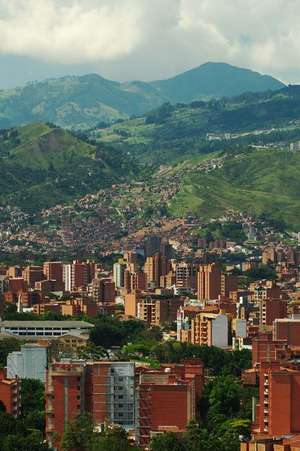 A View of the City of Medellin Colombia Journal de Press, Benton