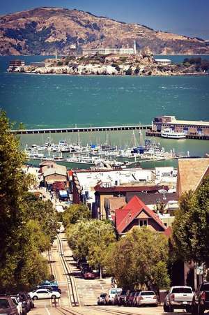 A Cable Car View of San Francisco California USA Journal de Cs Creations