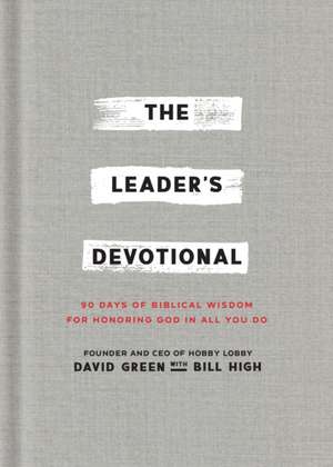 The Leader's Devotional de David Green
