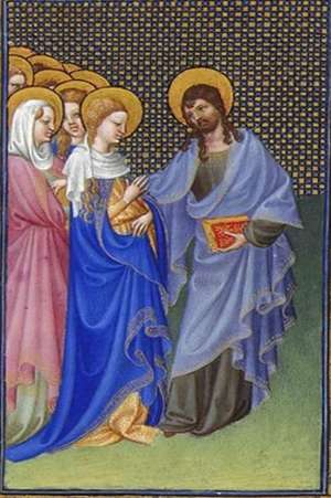 "David Foresees the Mystic Marriage of Christ and the Church" by the Limbourg Br de Ted E. Bear Press