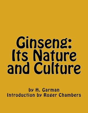 Ginseng de H. Garman