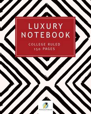 Luxury Notebook College Ruled 150 Pages de Journals and Notebooks