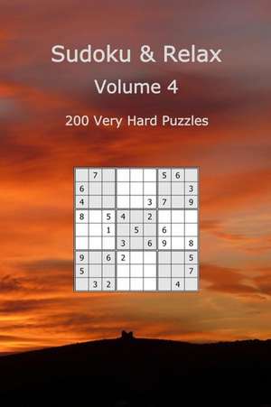 Sudoku & Relax, Volume 4 de Dentu, Rudy