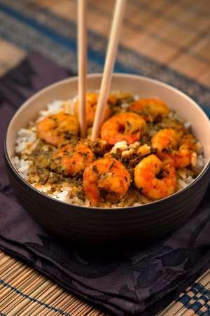 Curry Prawns with Rice Journal de Cool Image