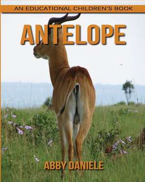 Antelope! an Educational Children's Book about Antelope with Fun Facts & Photos de Daniele, Abby