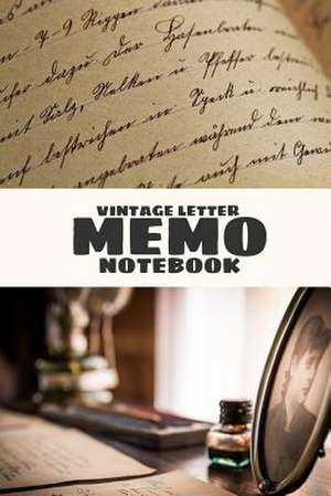 Vintage Letter Memo Notebook de Parker, Pie