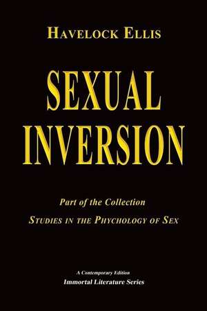 Sexual Inversion de Havelock Ellis