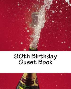 90th Birthday Guest Book de Ragid De