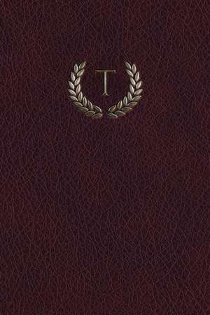 Monogram "T" Grid Notebook de Services, N. D. Author