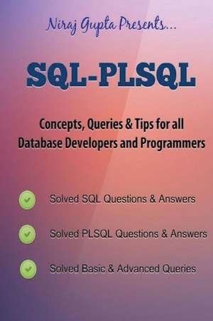 Oracle SQL de Niraj Gupta