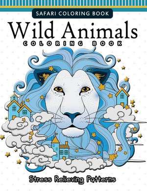 Wild Animals Coloring Books de Janet Nakata