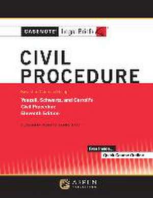 Casenote Legal Briefs for Civil Procedure, Keyed to Yeazell, Schwartz, and Carroll's de Casenote Legal Briefs