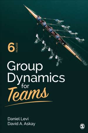 Group Dynamics for Teams de David A. Askay