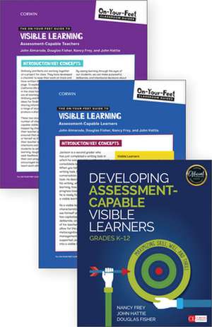 BUNDLE: Frey: Developing Assessment-Capable Visible Learners + Almarode: OYFG to Visible Learning: Assessment-Capable Teachers + Almarode: OYFG to Visible Learning: Assessment-Capable Learners de Nancy Frey