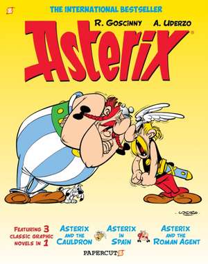 Asterix Omnibus #5: Collecting Asterix and the Cauldron, Asterix in Spain, and Asterix and the Roman Agent de René Goscinny