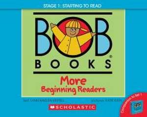 Bob Books - More Beginning Readers Hardcover Bind-Up Phonics, Ages 4 and Up, Kindergarten (Stage 1: Starting to Read) de Lynn Maslen Kertell