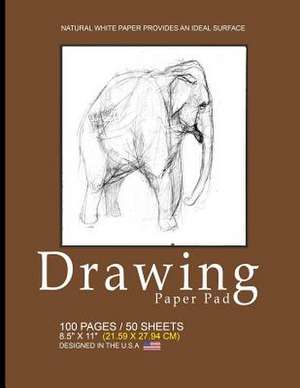 Drawing Paper Pad - Brown Cover de Drawing Pad