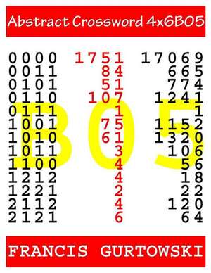 Abstract Crossword 4x6b05 de MR Francis Gurtowski