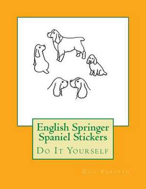 English Springer Spaniel Stickers de Gail Forsyth