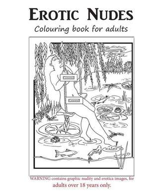 Erotic Nudes Colouring Book for Adults de Soper, Orange