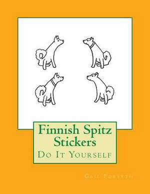 Finnish Spitz Stickers de Gail Forsyth