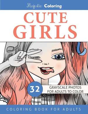 Cute Girls de Majestic Coloring