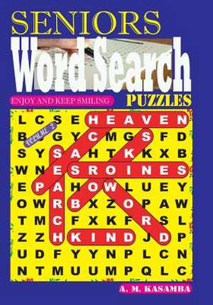 Seniors Word Search Puzzles. Vol. 2 de Kasamba, A. M.