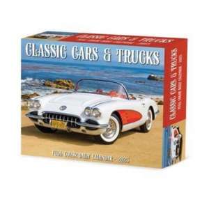 Classic Cars & Trucks 2025 6.2 X 5.4 Box Calendar de Willow Creek Press